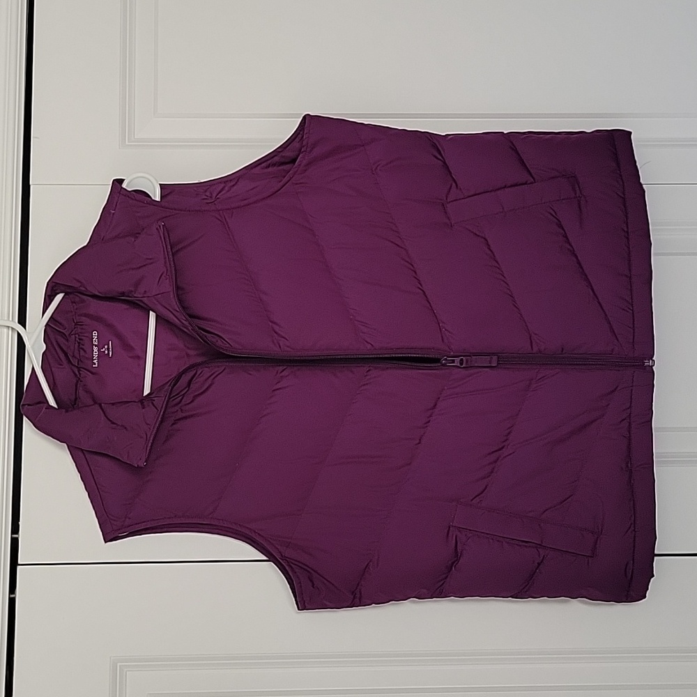 Down Puffer Vest by Lands End